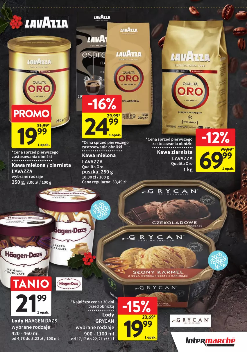 Gazetka promocyjna Intermarche - ważna 12.12 do 31.12.2024 - strona 13 - produkty: Gry, Kawa, Kawa mielona, Kawa ziarnista, Lavazza, Lody