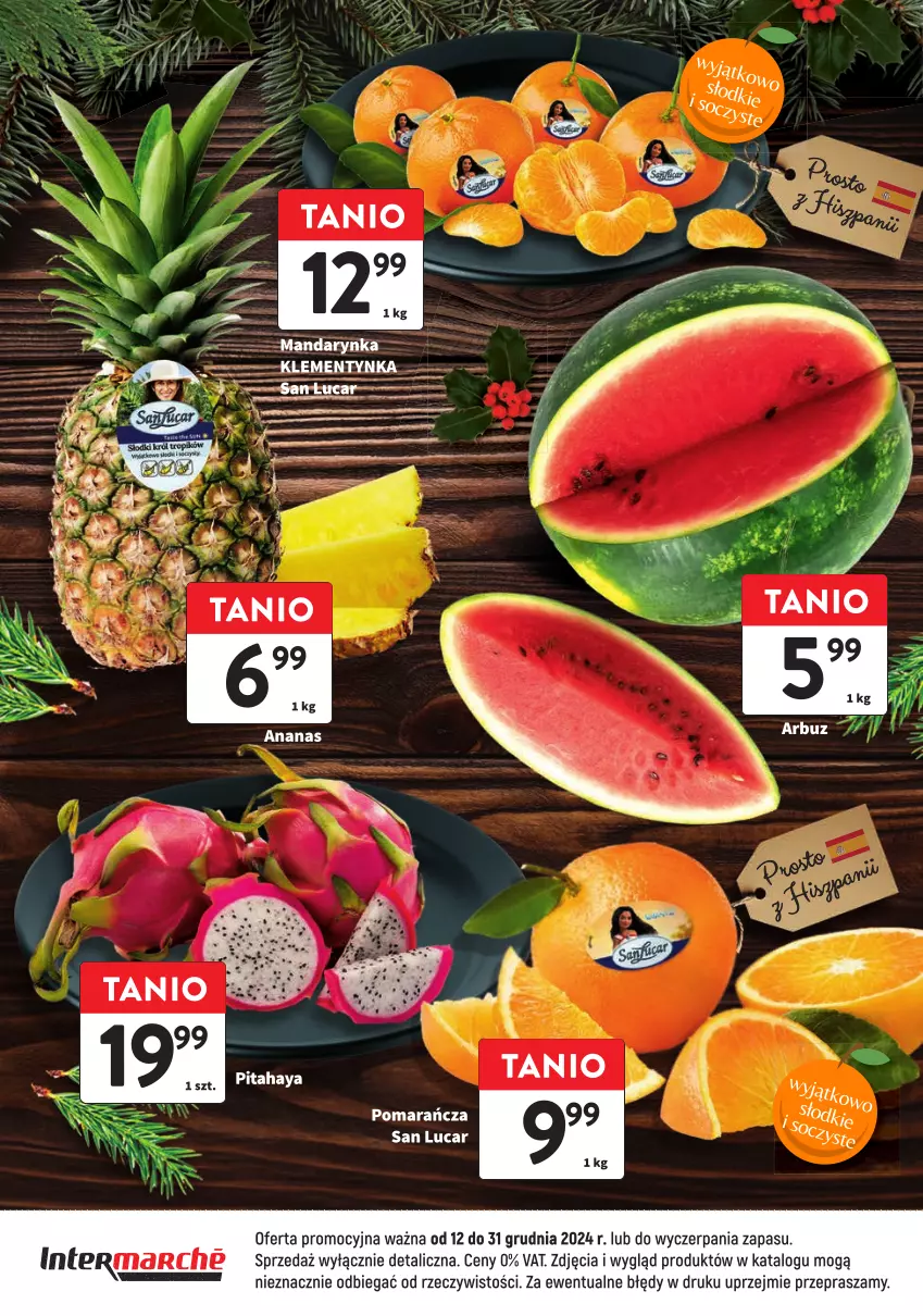 Gazetka promocyjna Intermarche - ważna 12.12 do 31.12.2024 - strona 16 - produkty: Pitahaya