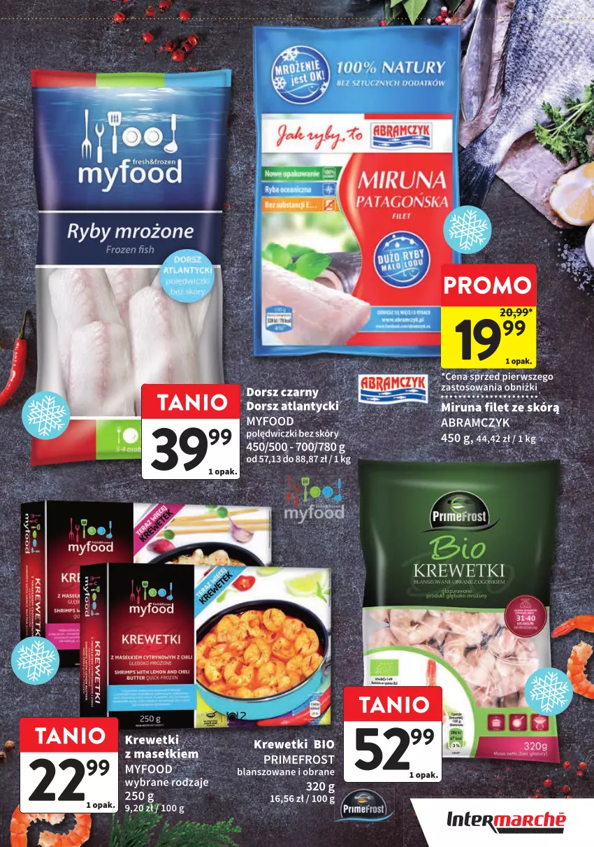 Gazetka promocyjna Intermarche - ważna 12.12 do 31.12.2024 - strona 9 - produkty: Billy, Fa, Frozen, Krewetki, Miruna, Tago