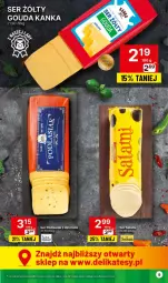 Gazetka promocyjna Delikatesy Centrum - Dyskontowe ceny w Delikatesach Centrum - Gazetka - ważna od 24.01 do 24.01.2024 - strona 9 - produkty: Ser, Gouda
