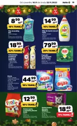 Gazetka promocyjna Netto - Artykuły spożywcze - Gazetka - ważna od 22.11 do 22.11.2023 - strona 19 - produkty: Pur, Do mycia naczyń, Whiskas, Proszek do prania, Płyn do mycia naczyń, Odświeżacz powietrza, Fairy, Płyn do mycia, Zmywarki, Bryza, Kapsułki do prania, Ambi Pur, Fa