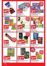 Gazetka promocyjna Auchan - przeNISKIE CENY lecą w dół Hipermarkety - Gazetka - ważna od 02.03 do 02.03.2022 - strona 20 - produkty: Tchibo, Piernik, Ciastka, Krakus, Ser, Gra, Kawa ziarnista, Kawa mielona, Kawa, Dilmah, Herbata czarna, Loyd, 7 Days, Rogal, Grześki, Czekolada, Mola, Knoppers, Herbata, Kakao, Haribo, Krakuski, Merci, Milka, LG