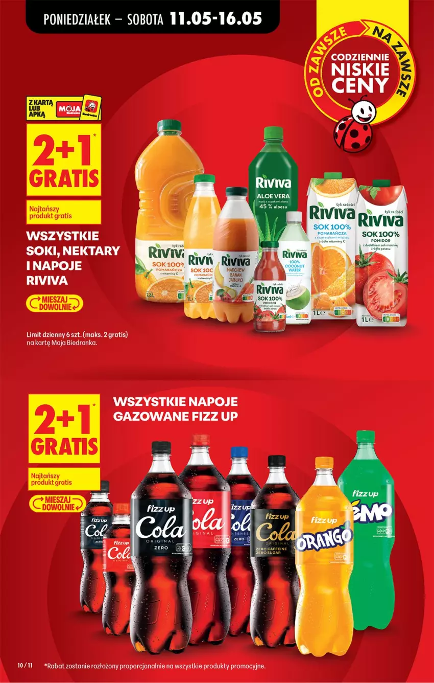 Gazetka promocyjna Biedronka - Od Poniedziałku - ważna 11.05 do 16.05.2026 - strona 24 - produkty: Gra, Napoje, Nektar, Por, Sok