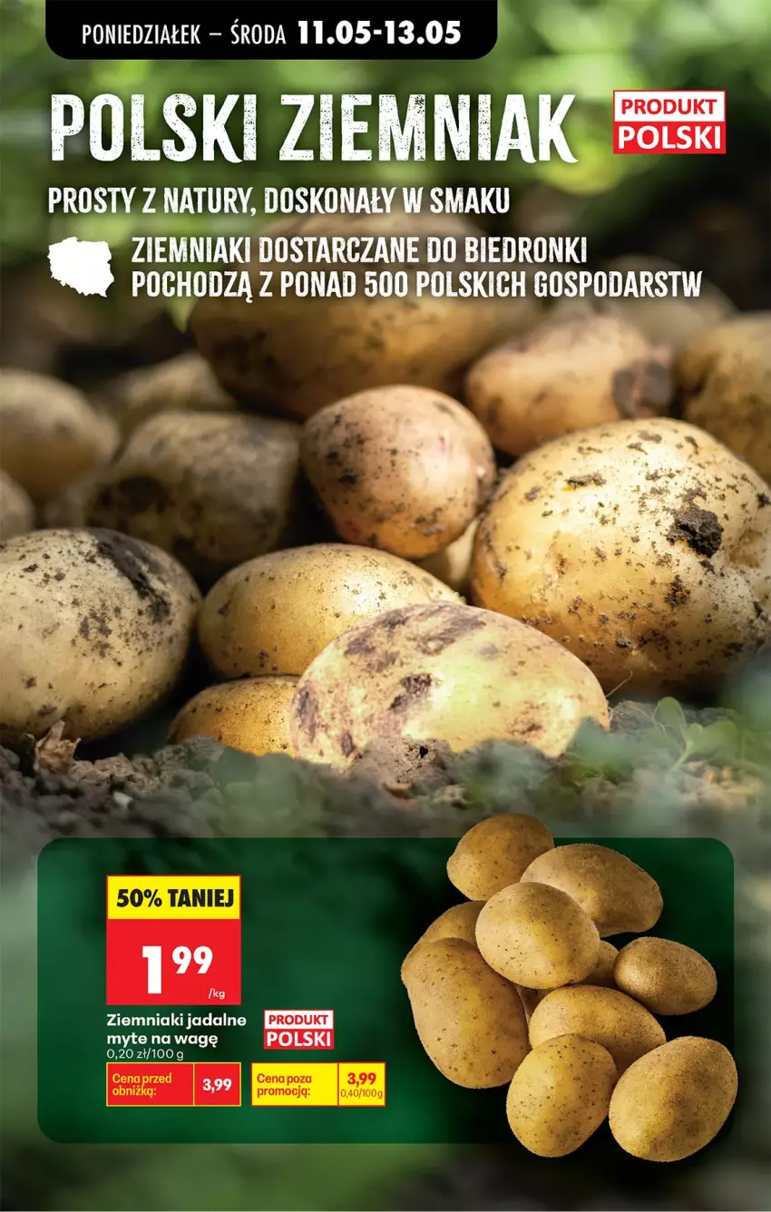 Gazetka promocyjna Biedronka - Od Poniedziałku - ważna 11.05 do 16.05.2026 - strona 36 - produkty: Ziemniaki