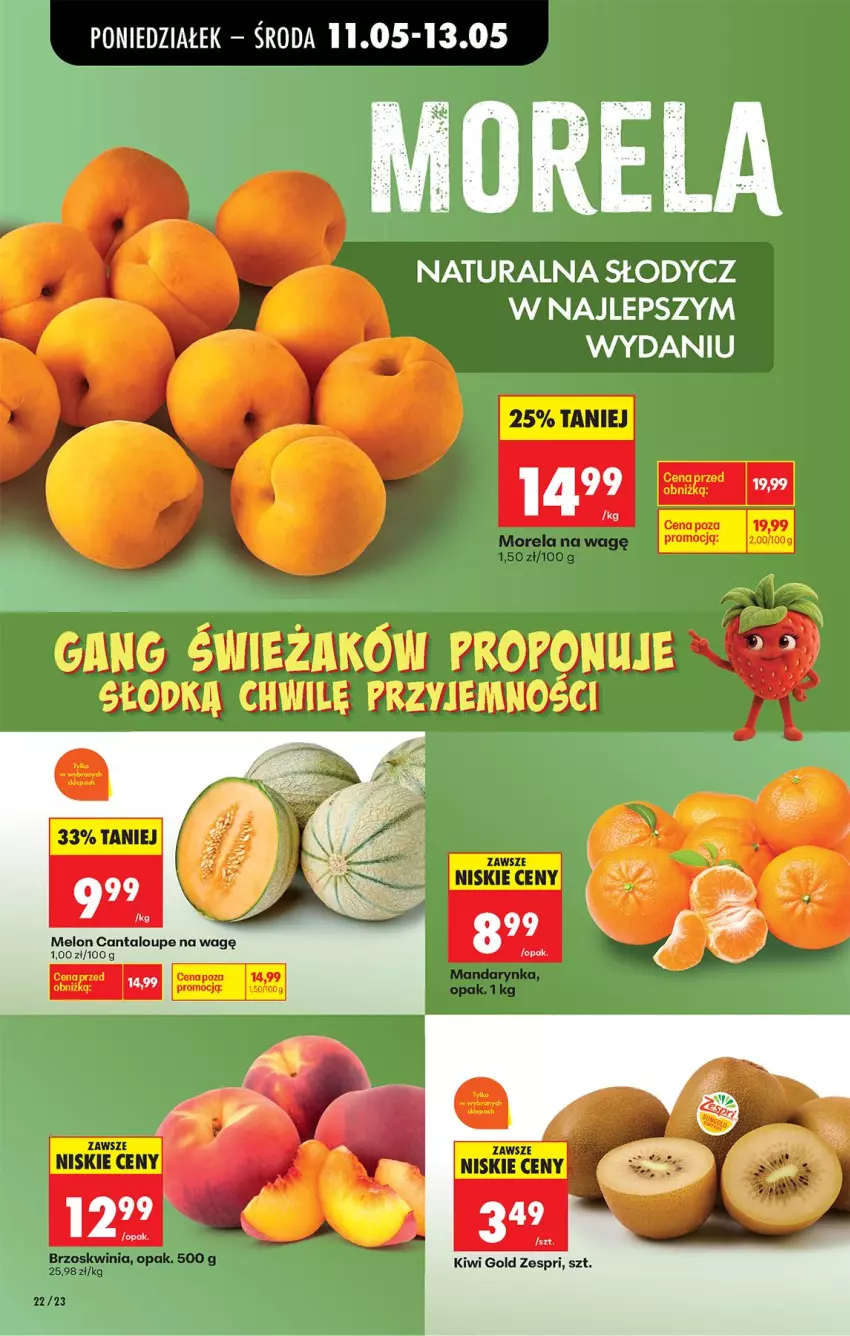 Gazetka promocyjna Biedronka - Od Poniedziałku - ważna 11.05 do 16.05.2026 - strona 38 - produkty: Kiwi, Melon