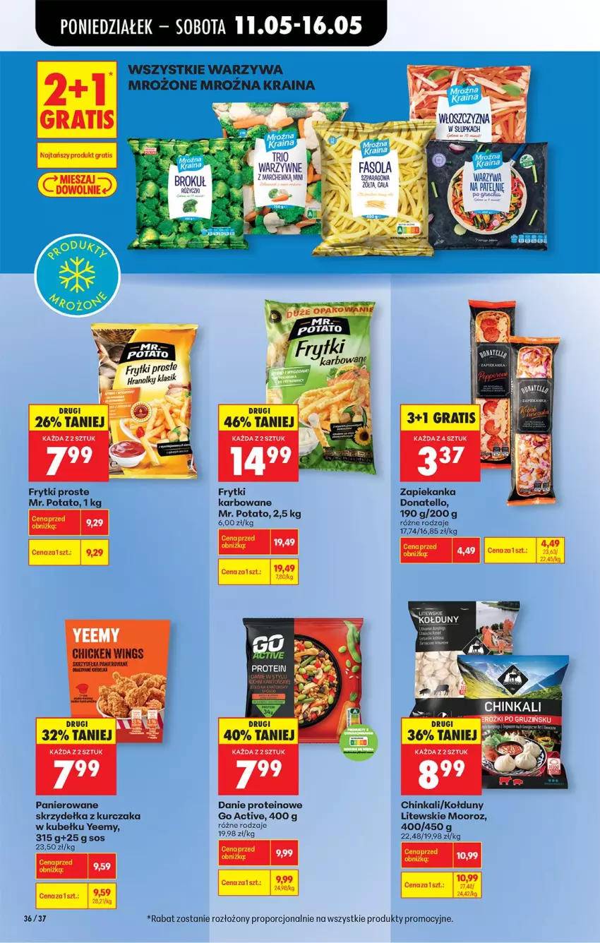 Gazetka promocyjna Biedronka - Od Poniedziałku - ważna 11.05 do 16.05.2026 - strona 60 - produkty: Fa, Fasola, Frytki, Gra, Inka, Kurczak, Por, Skrzydełka z kurczaka, Sos, Warzywa, Zapiekanka