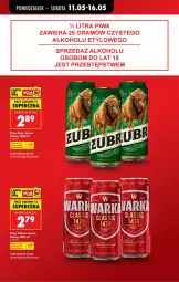 Gazetka promocyjna Biedronka - Od Poniedziałku - Gazetka - ważna od 16.05 do 16.05.2026 - strona 27 - produkty: Piwa, Piwo, Gra, Warka