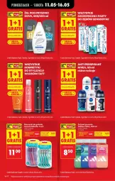 Gazetka promocyjna Biedronka - Od Poniedziałku - Gazetka - ważna od 16.05 do 16.05.2026 - strona 30 - produkty: Por, Gra, Adidas, Taft, Dove, Venus, Gillette, Antyperspirant, Sensodyne, Nivea