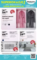 Gazetka promocyjna Biedronka - Okazje tygodnia od 06.11 - Gazetka - ważna od 18.11 do 18.11.2023 - strona 35 - produkty: Dywanik łazienkowy, Dywanik, Szlafrok, Ręcznik, Dywan