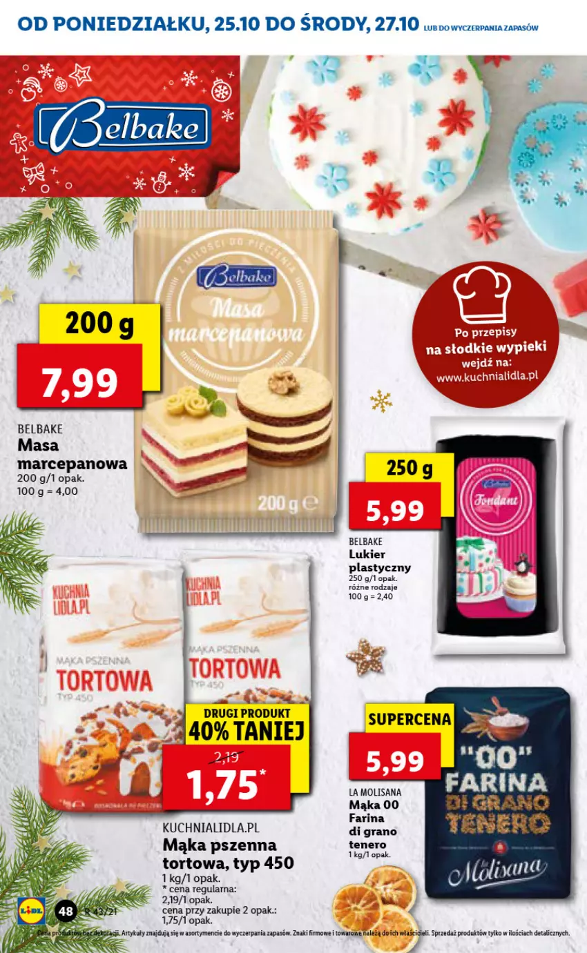 Gazetka promocyjna Lidl - GAZETKA - ważna 25.10 do 27.10.2021 - strona 48 - produkty: Dior, Fa, Gra, Isana, Kuchnia, Mąka, Mąka pszenna