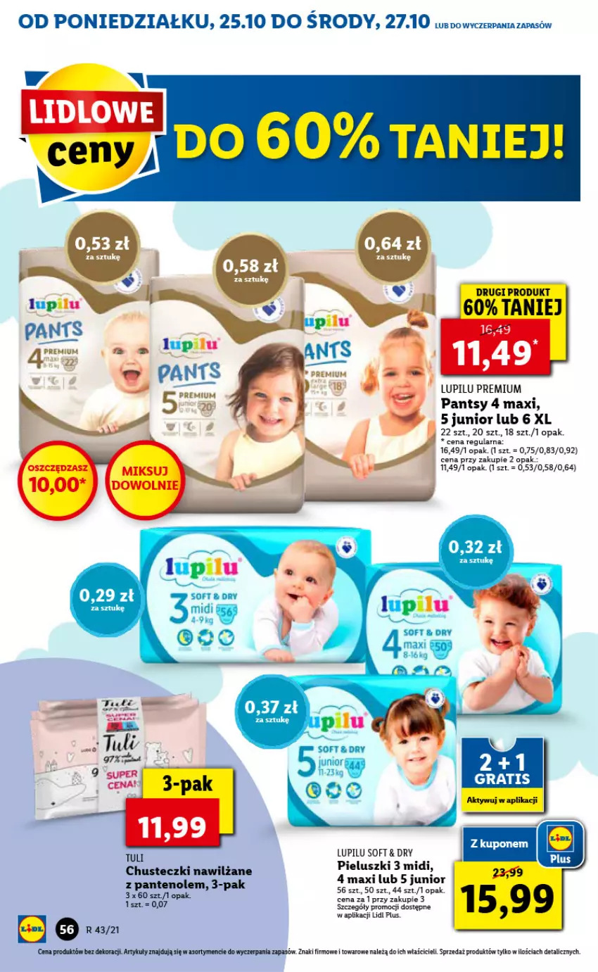 Gazetka promocyjna Lidl - GAZETKA - ważna 25.10 do 27.10.2021 - strona 56 - produkty: Chusteczki, Fa