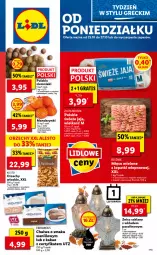 Gazetka promocyjna Lidl - GAZETKA - Gazetka - ważna od 27.10 do 27.10.2021 - strona 1 - produkty: Orzechy włoskie, Mandarynki, Top, Por, Gra, Chałwa, Ziemniaki, Znicz, Kakao