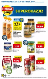 Gazetka promocyjna Lidl - GAZETKA - Gazetka - ważna od 27.10 do 27.10.2021 - strona 54 - produkty: Piec, Chrzan, Majonez, Krakus, Gin, Jaja, Dżem, Sante, Pieczarka, Spaghetti, Chleb tostowy, Pudliszki, Chleb, Gres, Masło, Herbapol