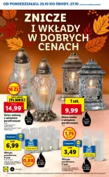 Gazetka promocyjna Lidl - GAZETKA - Gazetka - ważna od 27.10 do 27.10.2021 - strona 6 - produkty: Ramka, Półka, Znicz