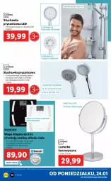 Gazetka promocyjna Lidl - GAZETKA - Gazetka - ważna od 30.01 do 30.01.2022 - strona 18 - produkty: Lusterko kosmetyczne, Słuchawka prysznicowa, Sok, Rum, Waga
