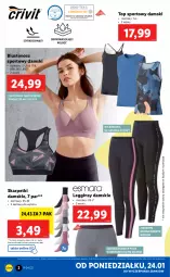 Gazetka promocyjna Lidl - GAZETKA - Gazetka - ważna od 30.01 do 30.01.2022 - strona 2 - produkty: Top, Por, Gin, Biustonosz, Karp, Skarpetki, Sport, Legginsy, LG
