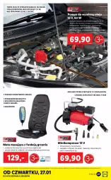 Gazetka promocyjna Lidl - GAZETKA - Gazetka - ważna od 30.01 do 30.01.2022 - strona 27 - produkty: Gra, Zapalniczka, Pojazd, Masażer, Materac, Tera, LANA, Silan, Rower, Olej, Kompresor, Akumulator