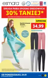 Gazetka promocyjna Lidl - GAZETKA - Gazetka - ważna od 30.01 do 30.01.2022 - strona 3 - produkty: Sok, Rama, Tran, Dres, Spodnie, Spodnie dresowe