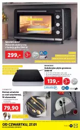 Gazetka promocyjna Lidl - GAZETKA - Gazetka - ważna od 30.01 do 30.01.2022 - strona 35 - produkty: Piec, Noż, Gra, LANA, Szczypce, Blacha do pieczenia, Płyta, Zestaw sztućców, Piekarnik, Grill