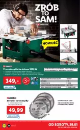 Gazetka promocyjna Lidl - GAZETKA - Gazetka - ważna od 30.01 do 30.01.2022 - strona 38 - produkty: Sok, Gra, Pilarka stołowa, Tarcza tnąca, Płyta