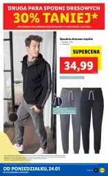 Gazetka promocyjna Lidl - GAZETKA - Gazetka - ważna od 30.01 do 30.01.2022 - strona 5 - produkty: Sok, Rama, Tran, Dres, Spodnie, Spodnie dresowe