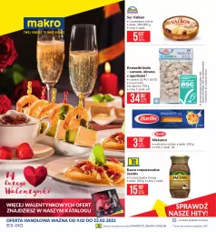 Gazetka promocyjna Makro - [Oferta promocyjna] Artykuły spożywcze - Gazetka - ważna od 22.02 do 22.02.2021 - strona 1 - produkty: Makaron, Kawa rozpuszczalna, Ser, Brie, Kawa, Camembert, Krewetki, Biuro, Jacobs, Lazur