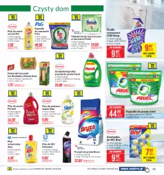 Gazetka promocyjna Makro - [Oferta promocyjna] Artykuły spożywcze - Gazetka - ważna od 22.02 do 22.02.2021 - strona 15 - produkty: Płyn do prania, Domestos, Jan Niezbędny, Pur, Do mycia naczyń, Ajax, Finish, Zawieszka do wc, Bref, Tablet, Proszek do prania, Persil, Cillit Bang, Płyn do mycia naczyń, Silan, Płyn do płukania, Płyn do wc, Perwoll, Fairy, Płyn do mycia, Biuro, Bryza, Ariel, Kapsułki do prania, Fa