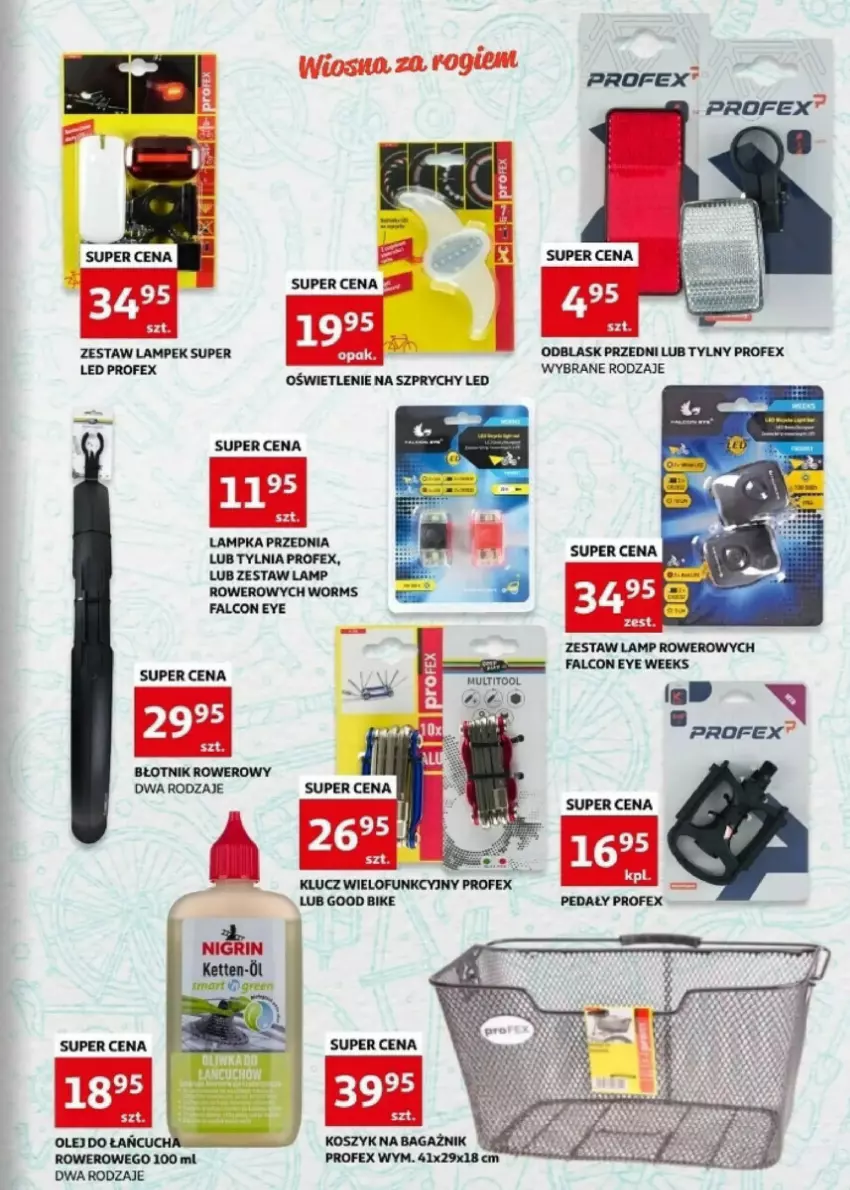 Gazetka promocyjna Auchan - ważna 02.04 do 02.05.2024 - strona 11 - produkty: Alcon, Fa, Kosz, Olej, Rower