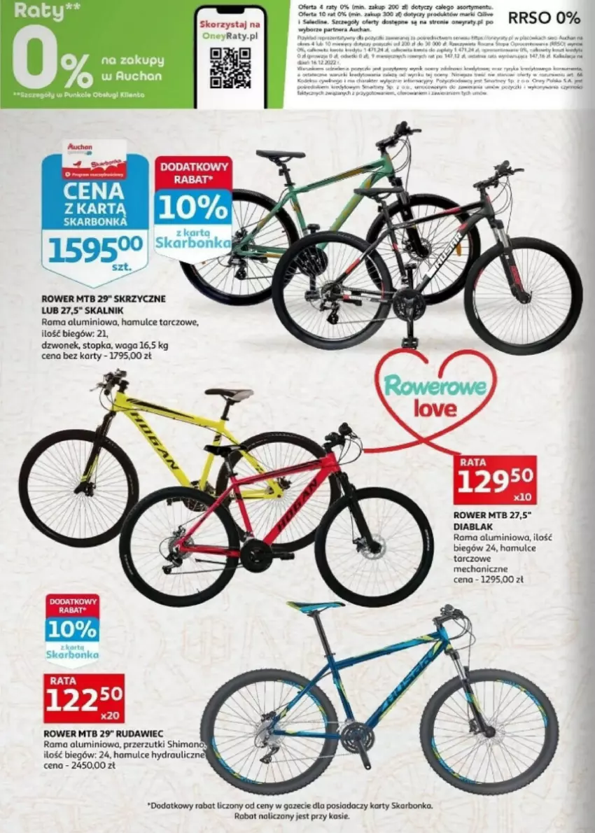 Gazetka promocyjna Auchan - ważna 02.04 do 02.05.2024 - strona 8 - produkty: Dzwonek, Fa, MOIA, Por, Rama, Rower, Top, Waga