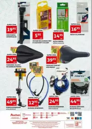Gazetka promocyjna Auchan - Gazetka - ważna od 02.05 do 02.05.2024 - strona 3 - produkty: Klej, Pompka, Rower, Pokrowiec