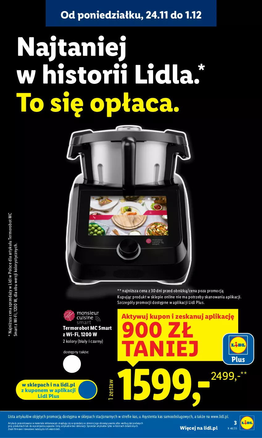 Gazetka promocyjna Lidl - GAZETKA - ważna 24.11 do 29.11.2025 - strona 3 - produkty: Robot