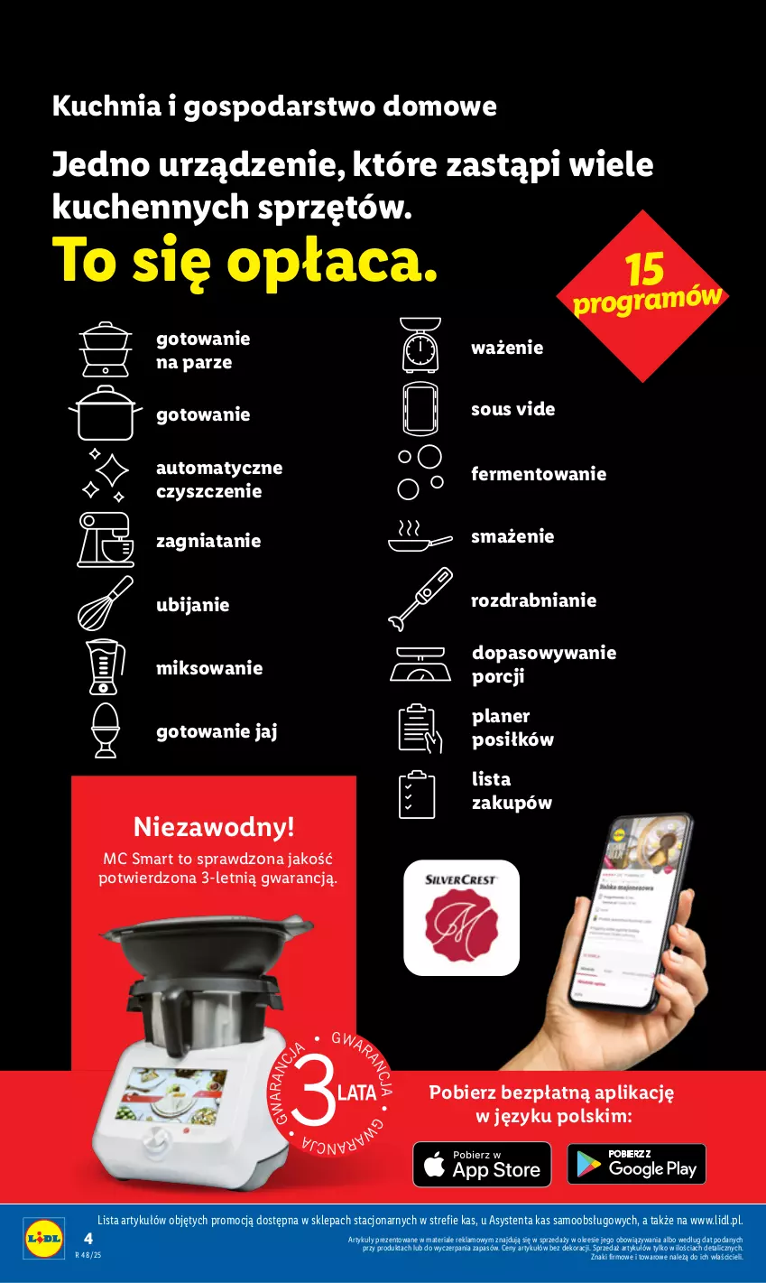 Gazetka promocyjna Lidl - GAZETKA - ważna 24.11 do 29.11.2025 - strona 4 - produkty: Gra, Kuchnia, Por