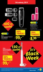 Gazetka promocyjna Lidl - GAZETKA - Gazetka - ważna od 29.11 do 29.11.2025 - strona 57 - produkty: Ser, Depilator, Philips, Szczoteczka do zębów, Lack, Bateria, Braun, Szczoteczka
