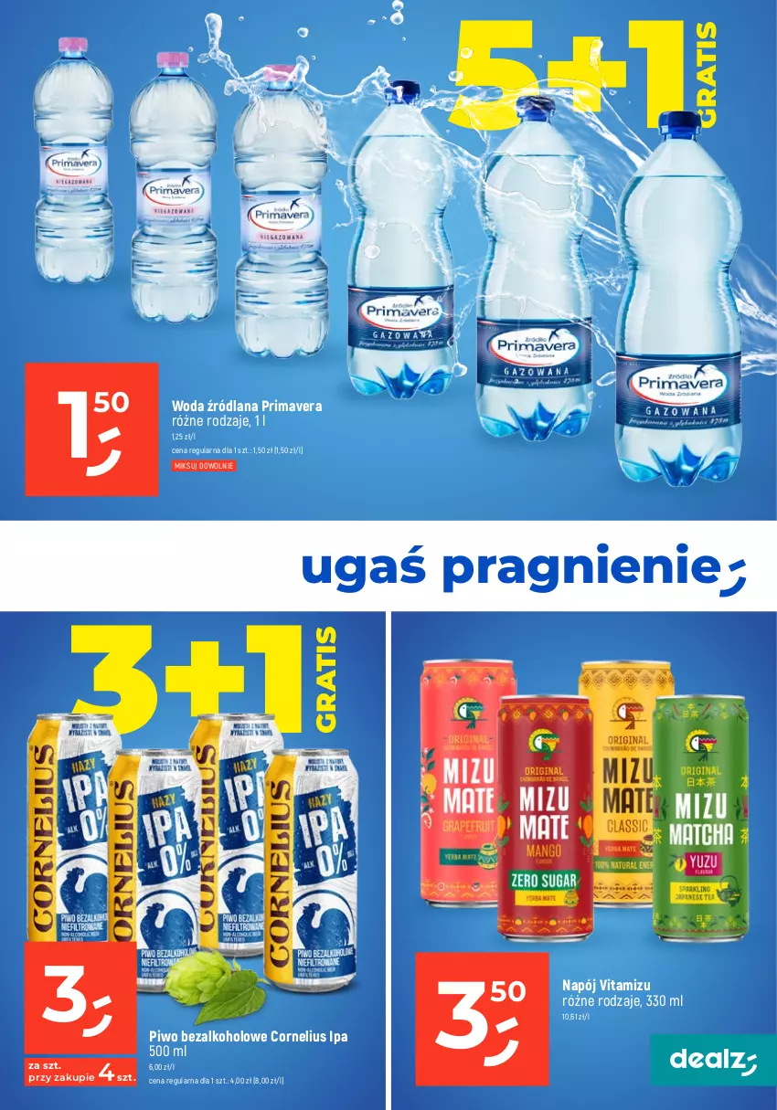 Gazetka promocyjna Dealz - MAKE A DEALZ - ważna 18.05 do 24.05.2023 - strona 3 - produkty: Gra, LANA, Napój, Piwo, Prima, Primavera, Woda