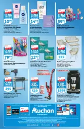 Gazetka promocyjna Auchan - Skarbonka #18 - Gazetka - ważna od 11.05 do 11.05.2022 - strona 4 - produkty: Odkurzacz, Top, Ser, Rum, Pur, Serum do twarzy, Bielenda, Stół, Sofa, Purina, Młynek, Kawa, Odkurzacz bezprzewodowy, Barbie, Tefal, Serum, Cappuccino, Fotel, Grill, Lalka, Nivea, Sucha karma, Fa