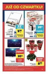 Gazetka promocyjna Carrefour - Gazetka Weekend okazji już od czwartku! - Gazetka - ważna od 17.01 do 17.01.2026 - strona 7 - produkty: Ser, Cyklamen, Telewizory, Kalanchoe, Telewizor