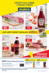 Gazetka promocyjna Makro - [Oferta promocyjna] Artykuły spożywcze - Gazetka - ważna od 03.05 do 03.05.2021 - strona 1 - produkty: Ketchup, Krakus, Sos, Sok, Prince Polo, Polędwiczka wieprzowa, Coca-Cola, Napój gazowany, Tymbark, Fanta, Kabanos, Grill, Sprite, Napój, Fa