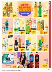 Gazetka promocyjna Carrefour - Gazetka Carrefour - Gazetka - ważna od 21.08 do 21.08.2021 - strona 17 - produkty: Nałęczowianka, Sok, 7up, Pepsi max, Mirinda, Kosz, Napoje, Pepsi, Tonik, Lipton, Napój izotoniczny, Napój gazowany, Tymbark, Oshee, Woda mineralna, Kubuś, Woda, Napój, Nektar, Hortex