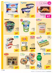 Gazetka promocyjna Carrefour - Gazetka Carrefour - Gazetka - ważna od 21.08 do 21.08.2021 - strona 20 - produkty: Mozzarella, Jogurt naturalny, Ser, Smakowita, Danone, Piątnica, Zott, Jaja, Jogurt, Mlekovita, Rolmlecz, Activia, Serek homogenizowany, Palma, Serek, Margaryna, Bakoma, Galbani, Fanta, Kubek, Masło, Mleko, Fa