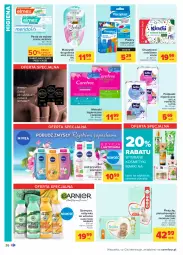 Gazetka promocyjna Carrefour - Gazetka Carrefour - Gazetka - ważna od 21.08 do 21.08.2021 - strona 26 - produkty: BIC, Pampers, Bell, Pieluchy, Majtki, Pasta do zębów, Perfecta, Chusteczki, Viscoplast, Szampon, Podpaski, Carefree, Garnier, Bella, Odżywka, Pieluchomajtki, Elmex, Wkładki, Kindii, Nivea