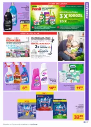 Gazetka promocyjna Carrefour - Gazetka Carrefour - Gazetka - ważna od 21.08 do 21.08.2021 - strona 27 - produkty: Por, Gin, Spray do czyszczenia, Papier, Finish, Tablet, Kosz, Papier toaletowy, Odplamiacz, Płyn do płukania, Tytan, Vanish, Zmywarki, Tabletki do zmywarki