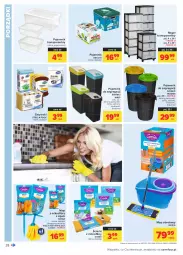 Gazetka promocyjna Carrefour - Gazetka Carrefour - Gazetka - ważna od 21.08 do 21.08.2021 - strona 28 - produkty: Por, Mop, Kije, Pojemnik, Tran, Regał