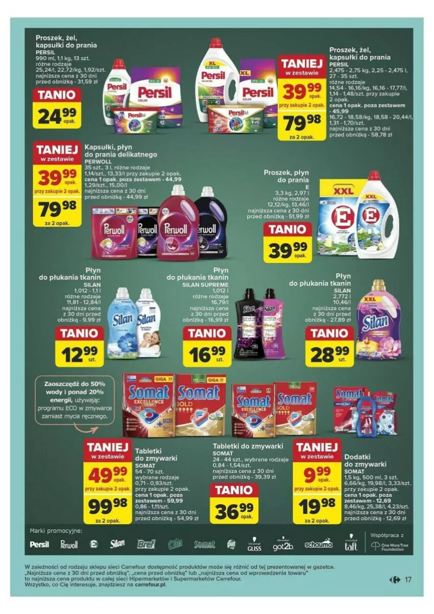 Gazetka promocyjna Carrefour - ważna 10.09 do 14.09.2024 - strona 9 - produkty: Fa, Gra, Kapsułki do prania, Persil, Por, Silan, Somat, Tablet, Tabletki do zmywarki, Taft, Zmywarki