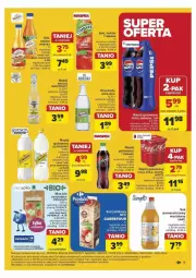 Gazetka promocyjna Carrefour - Gazetka - ważna od 14.09 do 14.09.2024 - strona 39 - produkty: Sok, Por, Mus, Gin, Coca-Cola, Schweppes, Napój gazowany, Tymbark, Fanta, Sprite, Napój, Nektar, Hortex, Fa