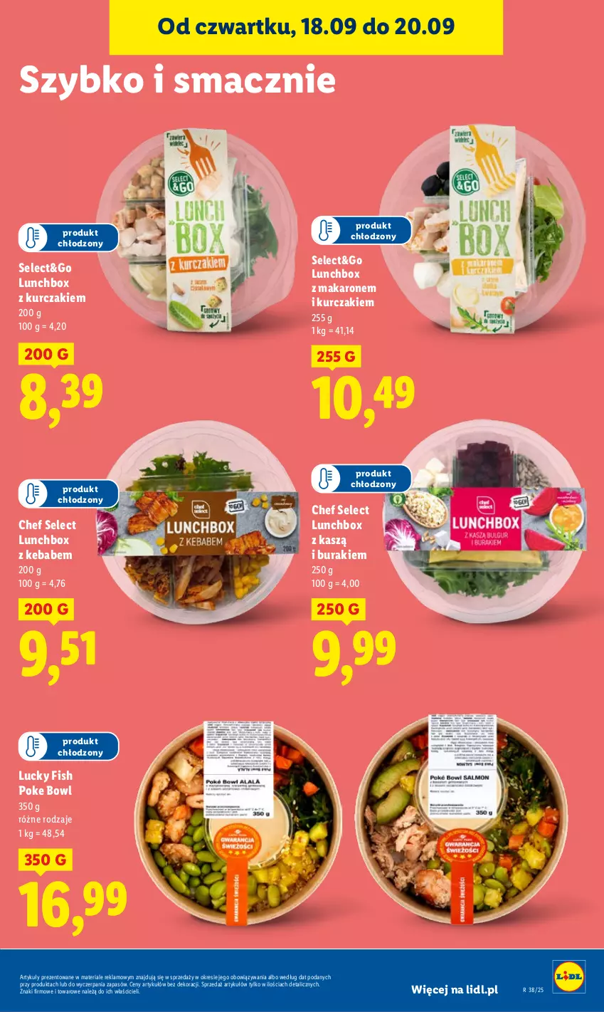 Gazetka promocyjna Lidl - GAZETKA - ważna 18.09 do 20.09.2025 - strona 29 - produkty: Buraki, Kebab, Kurczak, Makaron