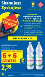 Gazetka promocyjna Lidl - GAZETKA - Gazetka - ważna od 20.09 do 20.09.2025 - strona 2 - produkty: Mus, Gra, Muszynianka, Woda mineralna, Woda, Magnez