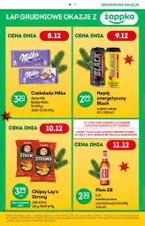 Gazetka promocyjna Żabka - Gazetka - ważna od 14.12 do 14.12.2021 - strona 4 - produkty: Piwa, Piwo, Piec, Gin, Gra, Napój energetyczny, Chipsy, Lack, Czekolada, Lay’s, Mango, Napój, Milka