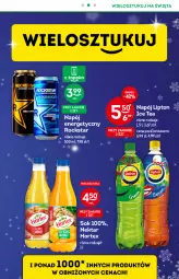 Gazetka promocyjna Żabka - Gazetka - ważna od 14.12 do 14.12.2021 - strona 7 - produkty: Sok, Napój energetyczny, Ice tea, Lipton, Napój, Nektar, Hortex