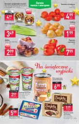 Gazetka promocyjna Stokrotka - Supermarket - Gazetka - ważna od 21.12 do 21.12.2021 - strona 3 - produkty: Cebula, Zott, Papryka czerwona, Papryka, Mlekovita, Podgrzybki, Margaryna, Borowiki, Mleko zagęszczone, Seler naciowy, Masło, Pomidory, Jabłka, Mleko