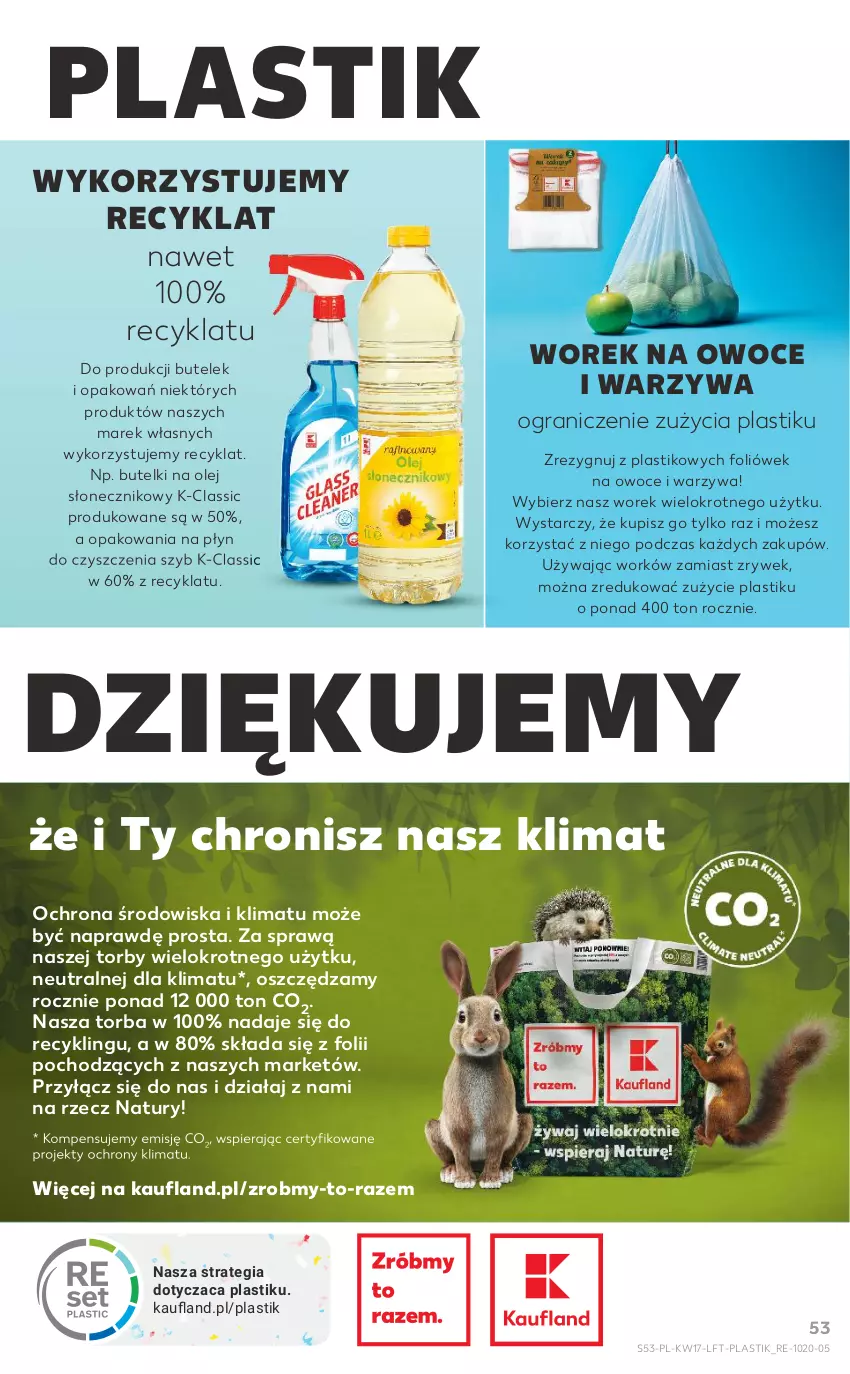 Gazetka promocyjna Kaufland - OFERTA TYGODNIA - ważna 27.04 do 04.05.2022 - strona 53 - produkty: Gra, O nas, Olej, Olej słonecznikowy, Owoce, Torba, Warzywa